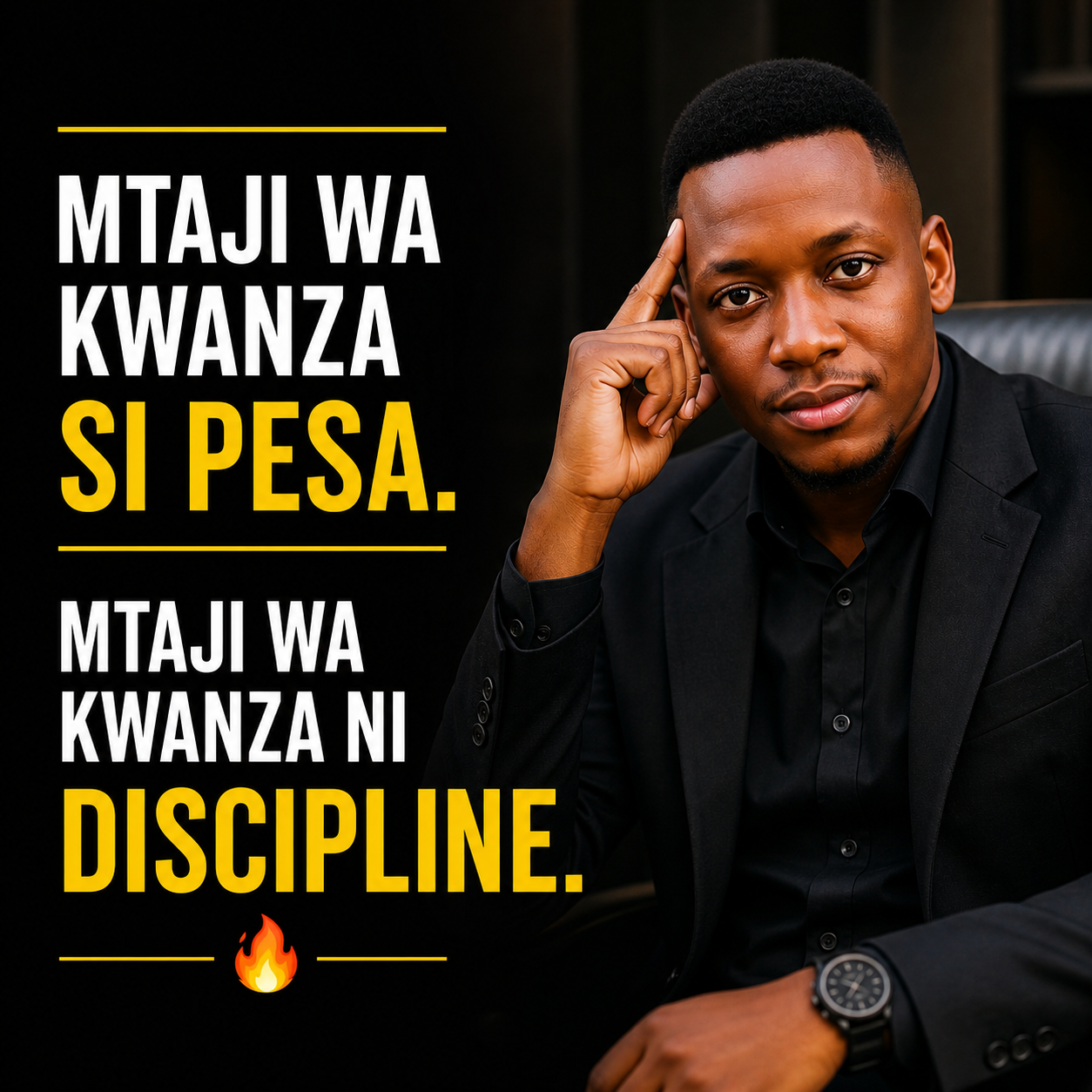 Wewe kwako unahisi tatizo ni pesa au ?